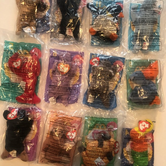 MCDONALD'S HAPPY MEAL'S 1998 MINI BEANIE BABIES - Picture 2 of 14